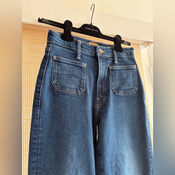MOTHER High Rise Blue Jeans - Picture 3 of 7